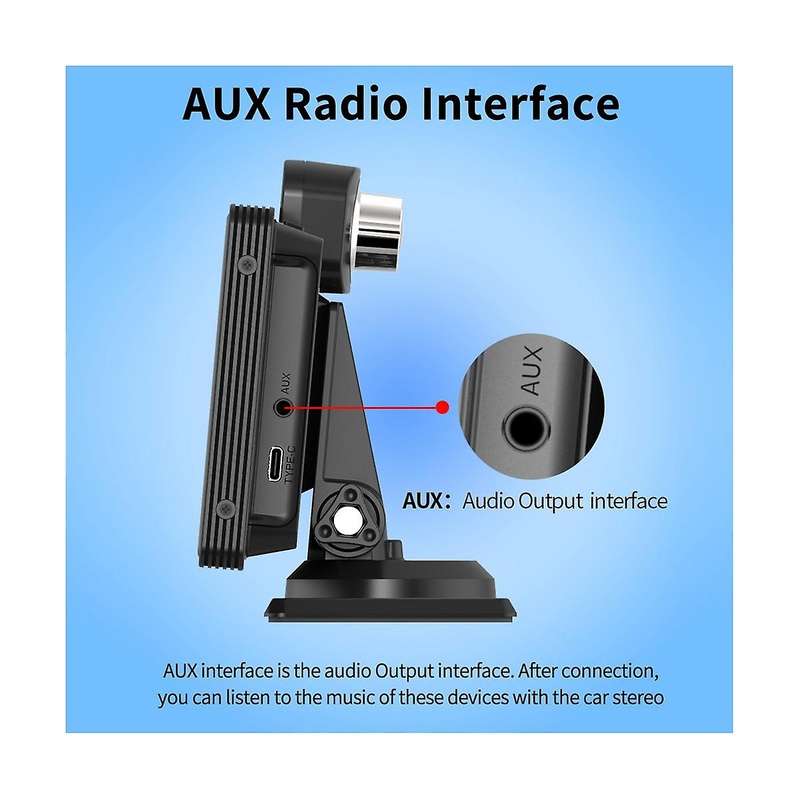 10.26inch Wireless CarPlay & Android Auto Dash Cam ADAS 4K DVRs Bluetooth Audio AUX GPS Navigation