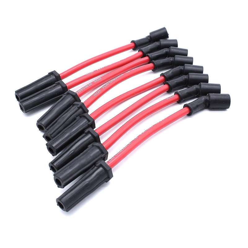 10.5mm Spark Plug Wire Set Replacement for 2009-2015 19297035 9748UU 9748HH (8 Pack)