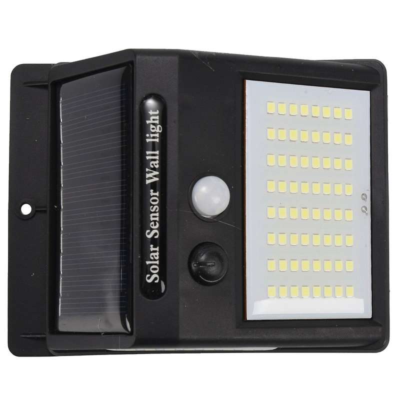 100 Led Solar Light Outdoor Solar Wall Lamp Pir Motion Sensor Waterproof Bulb for Outdoor Garden Por