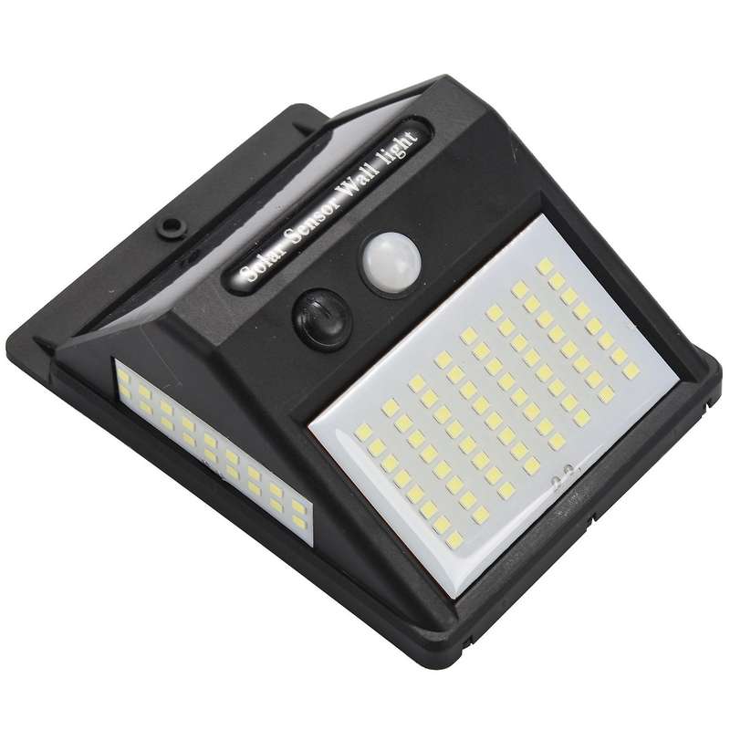 100 Led Solar Light Outdoor Solar Wall Lamp Pir Motion Sensor Waterproof Bulb for Outdoor Garden Por