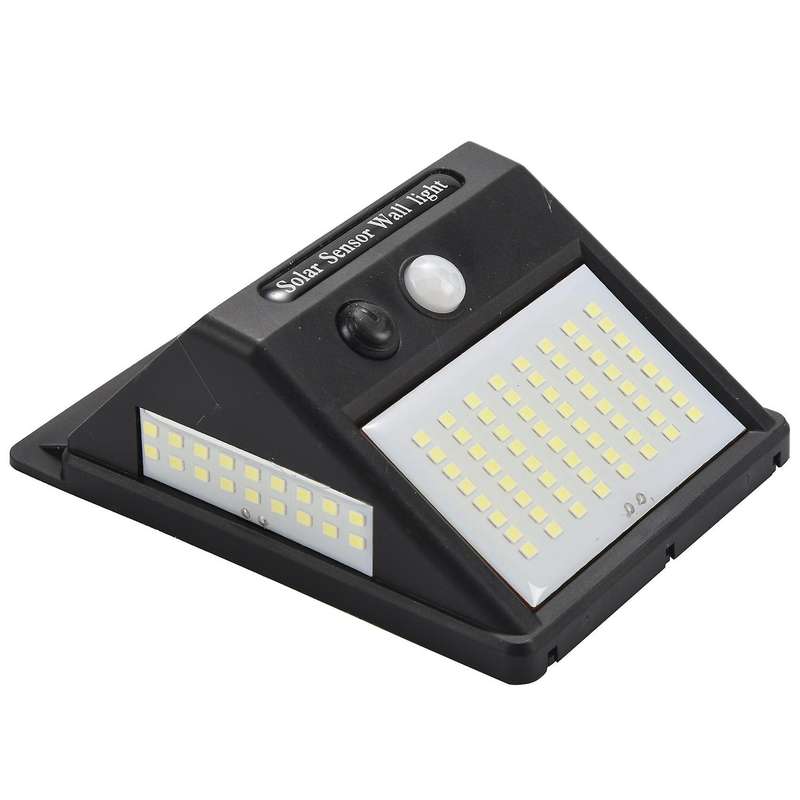 100 Led Solar Light Outdoor Solar Wall Lamp Pir Motion Sensor Waterproof Bulb for Outdoor Garden Por