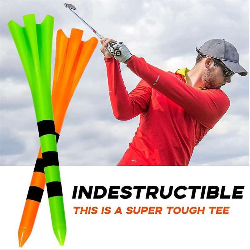 100 Pcs 83mm Durable Long Lasting, Reduce Friction Increase Distance, 4 Prongs Golf Accessories