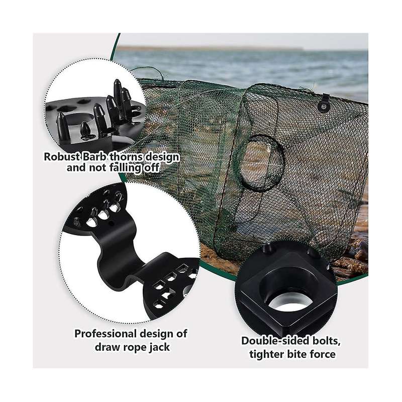 100 Pcs Clip Garden Tools Greenhouse Shade Cloth Fix Clamp Plastic Grommet Fence Netting Installati