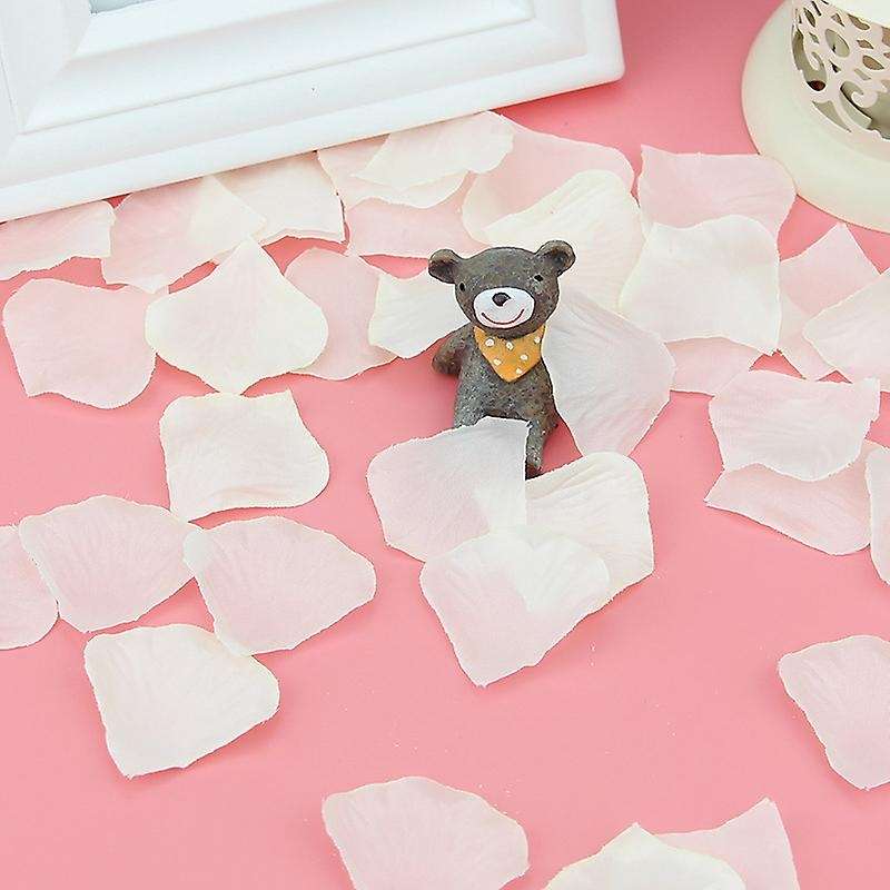 100 Pcs/Set Silk Petals Artificial Flower Petal Compatible Wedding Party Home Hotel Valentine's Day