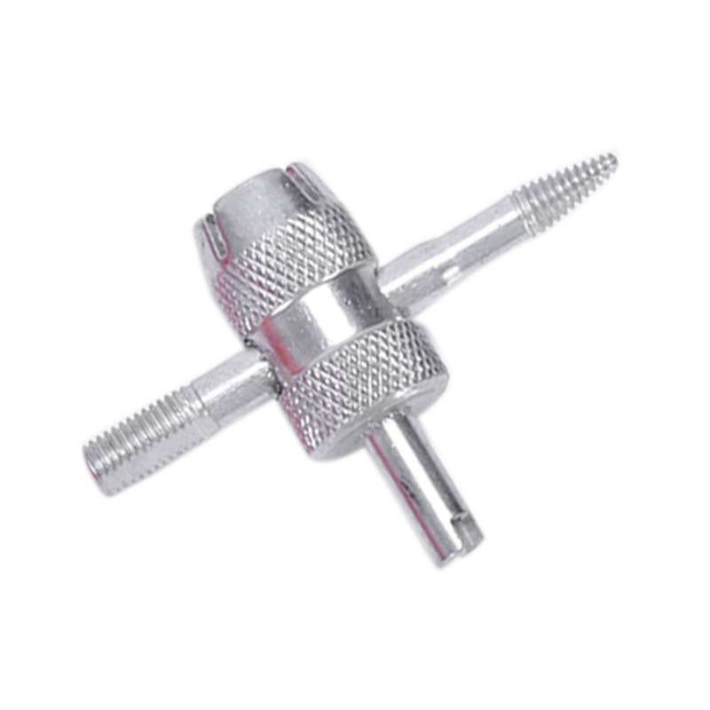 100 Pcs Tire Valve Stem Core Valve Core Removal Tool + Dual Head Valve Core Remover Tool with 4-Way