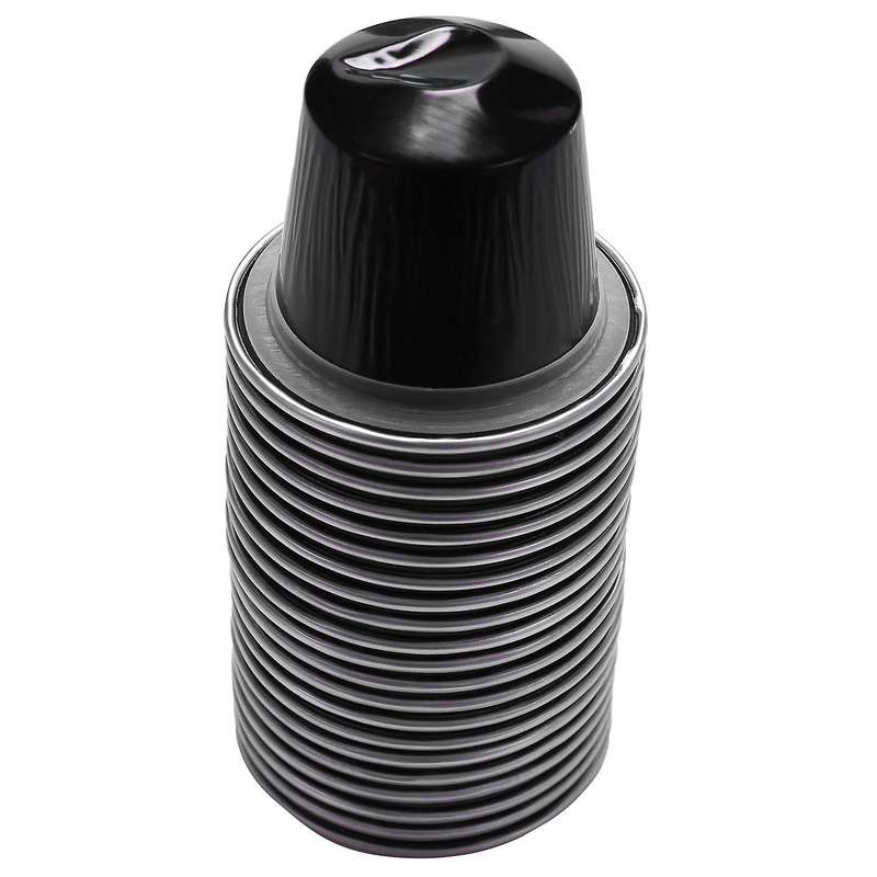 100 Sets Refillable Coffee Capsule Cup Disposable Pod for Automatic Coffee Machine Food Package Caf