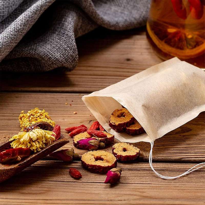 1000 Pcs Biodegradable Paper Teabags,drawstring - Tea Bag,filter Tea Bags for Loose Leaf/tea/powder