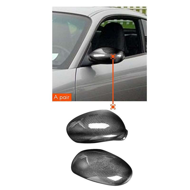 100% Real Carbon Fiber Cover Style Car Rearview Mirror Refitting for - 996 2004