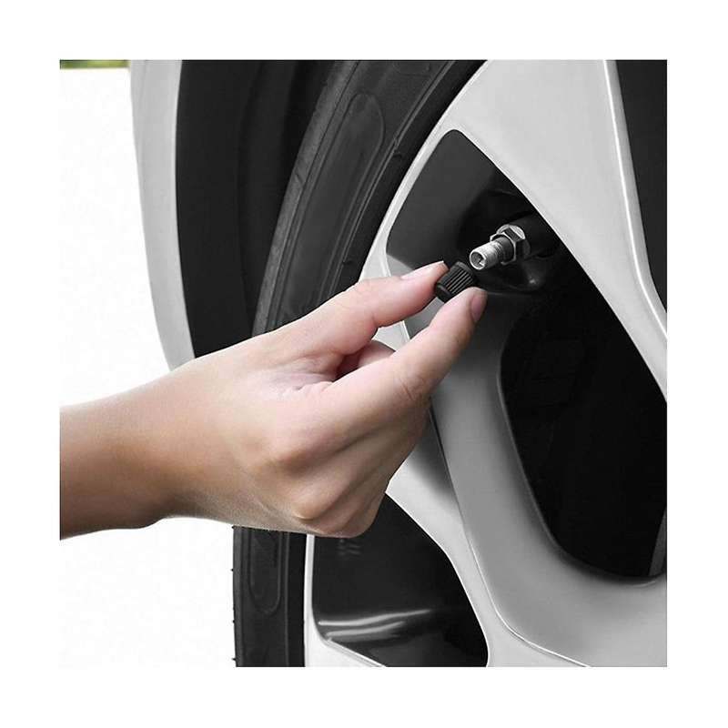 1000 Pcs Black Bicycle Tire Valve Cap Professional Plastic Caps Protection Leakproof Valve for Bike