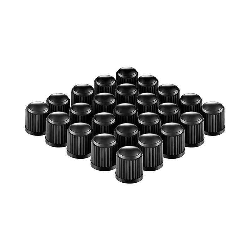 1000 Pcs Black Bicycle Tire Valve Cap Professional Plastic Caps Protection Leakproof Valve for Bike