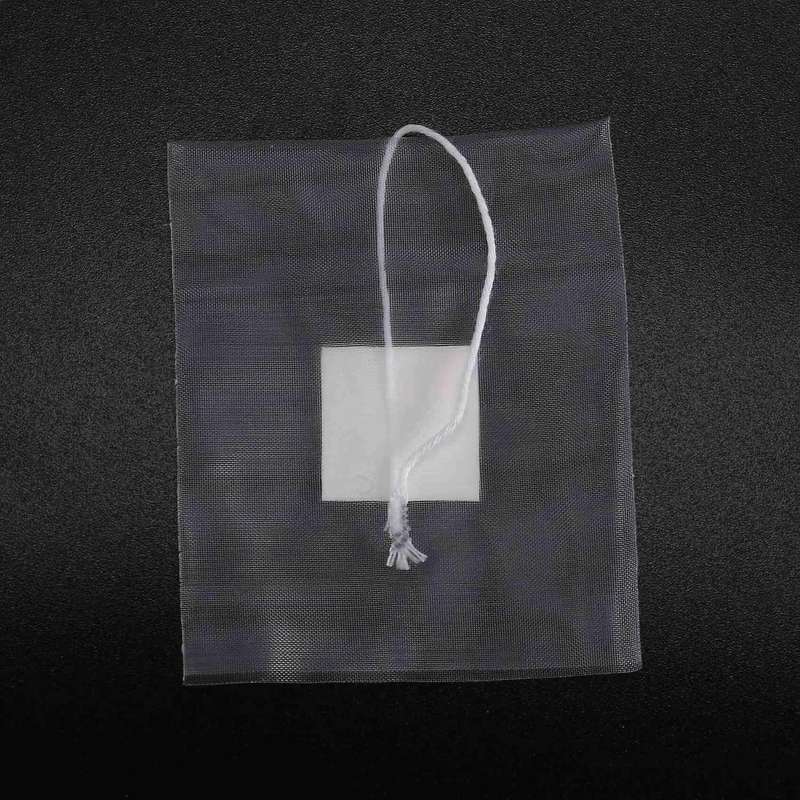 1000 Pcs5.5 X 7Cm Pyramid Tea Bag Filter Nylon Transparent Tea Bag