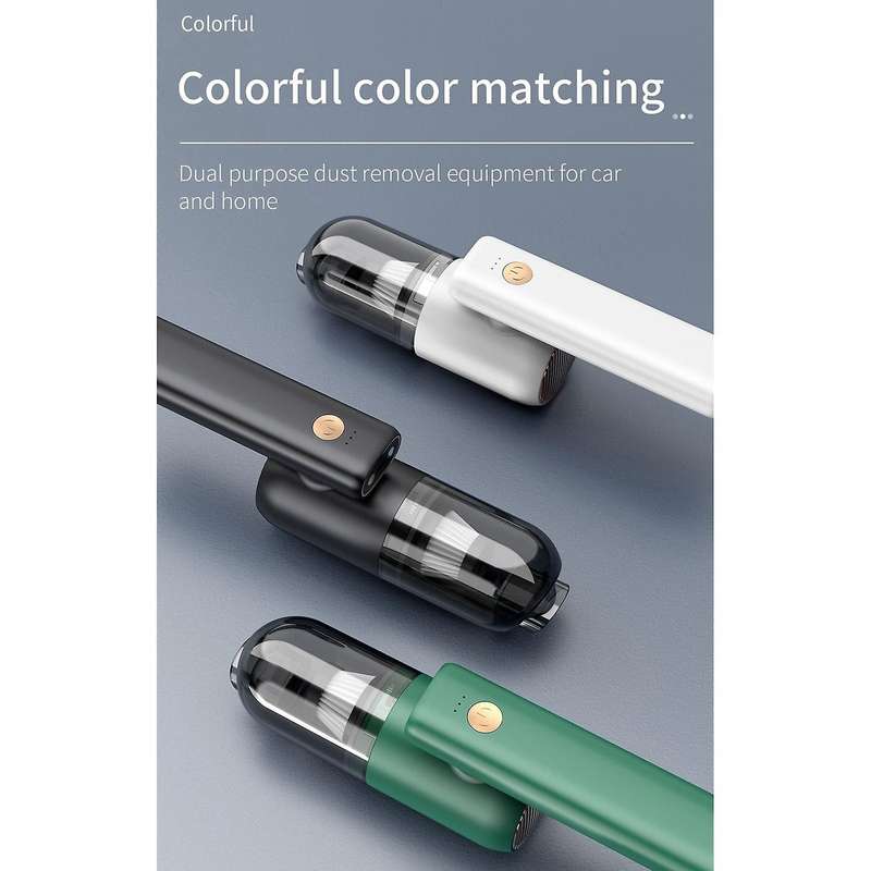 10000Pa Keyboard Vacuum Portable Handheld Vacuum Cleaner Cordless Rechargeable Car Vacuum Mini Keybo