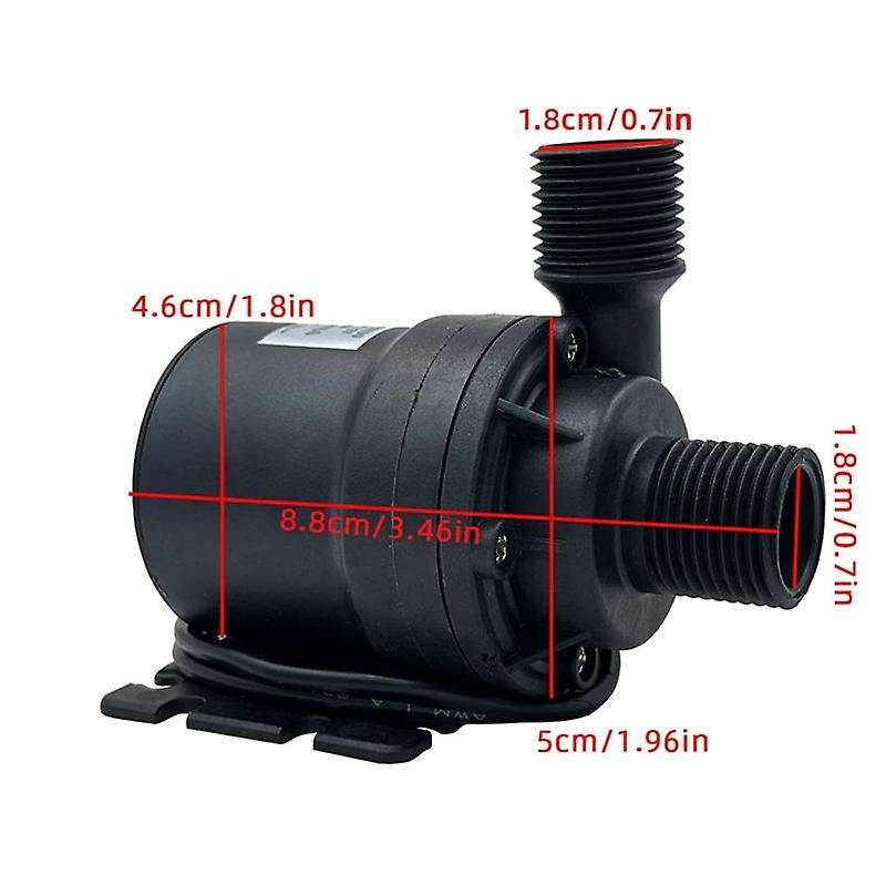 1000l/h 8m 12v Home Portable Brushless Motor Submersible Water Pump