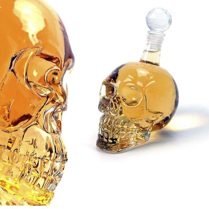 1000ml Decanter Crystal Head Glass Vodka