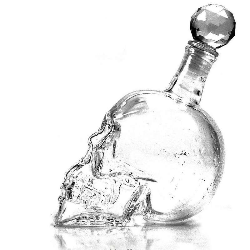 1000ml Decanter Crystal Head Glass Vodka