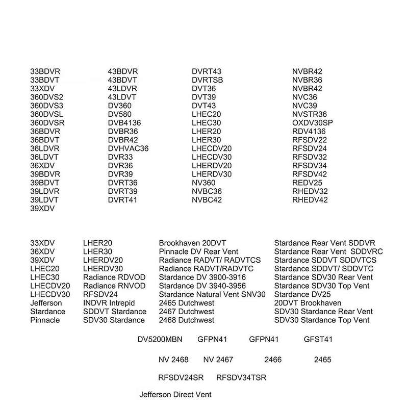 10002264 Propane and Natural Gas Pilot Assembly, 10002265 LP & NG 3 Way Pilot Replacement for Majest