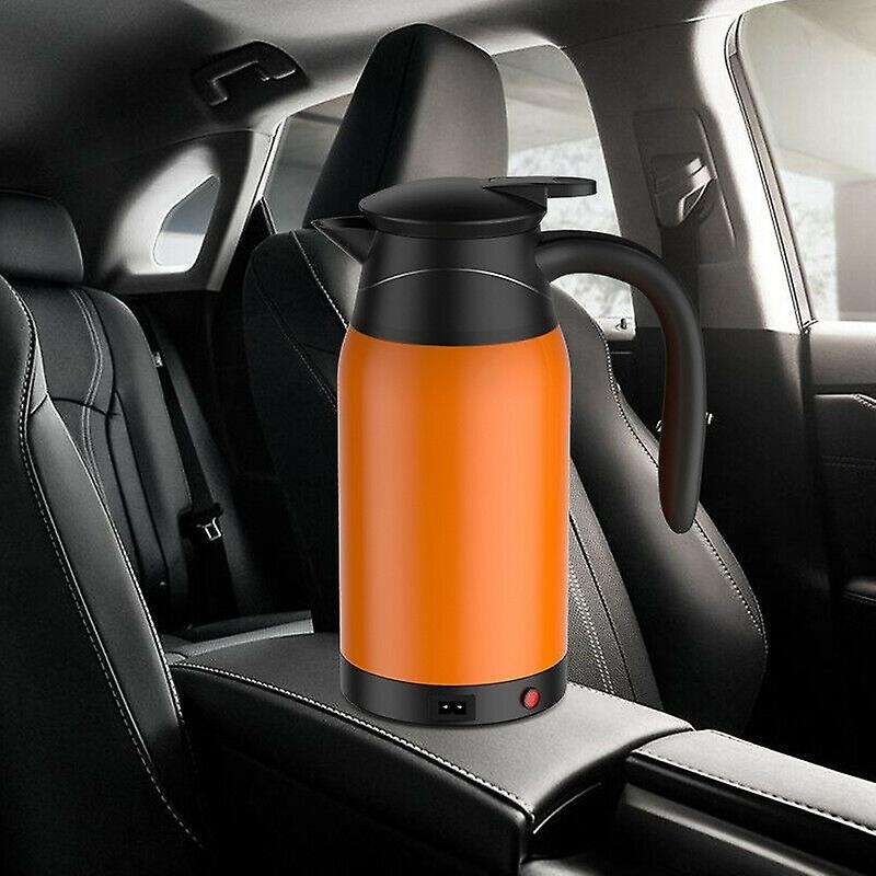 1000Ml 12V Travel Car Kettle, Heater Bottle Pot for Camping Boat Lorry Truck Heating Kettle Electric