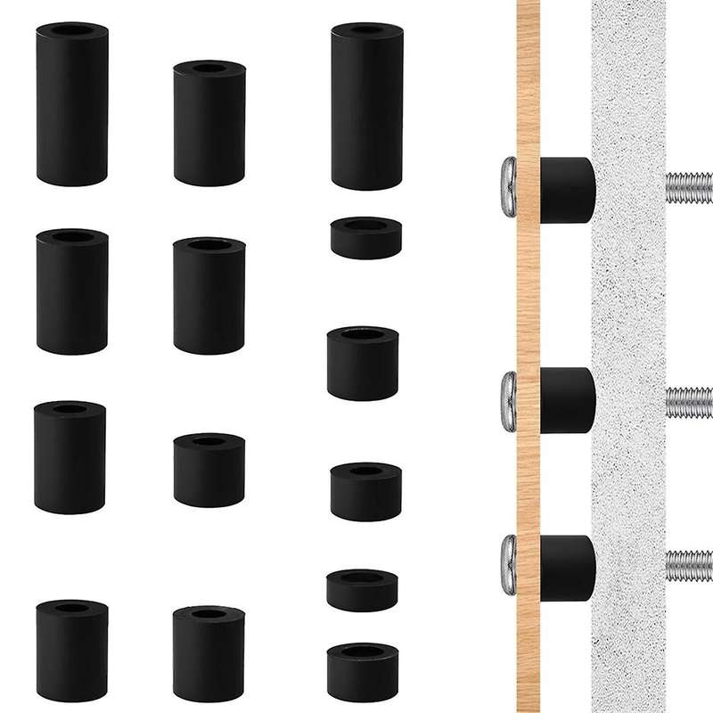 1000pcs Electrical Outlet Spacers, Nylon Spacers Screw Spacers Outlet Spacers for Electrical Box, Ro