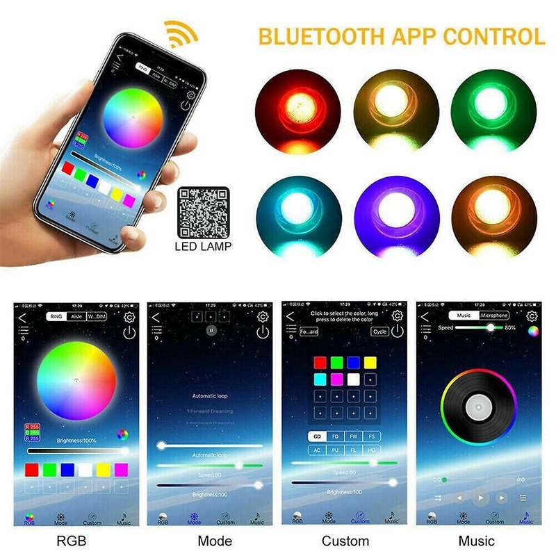 1000pcs Fiber Optic Car Home Headliner Star Light Kit Roof Ceiling Lights Remote