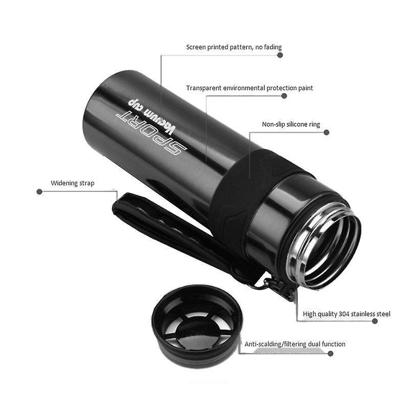 1000ML Outdoor Sports Mug Bike Bicycle Water Bottle Insulated Mug Space CupSports Water Kettle for T