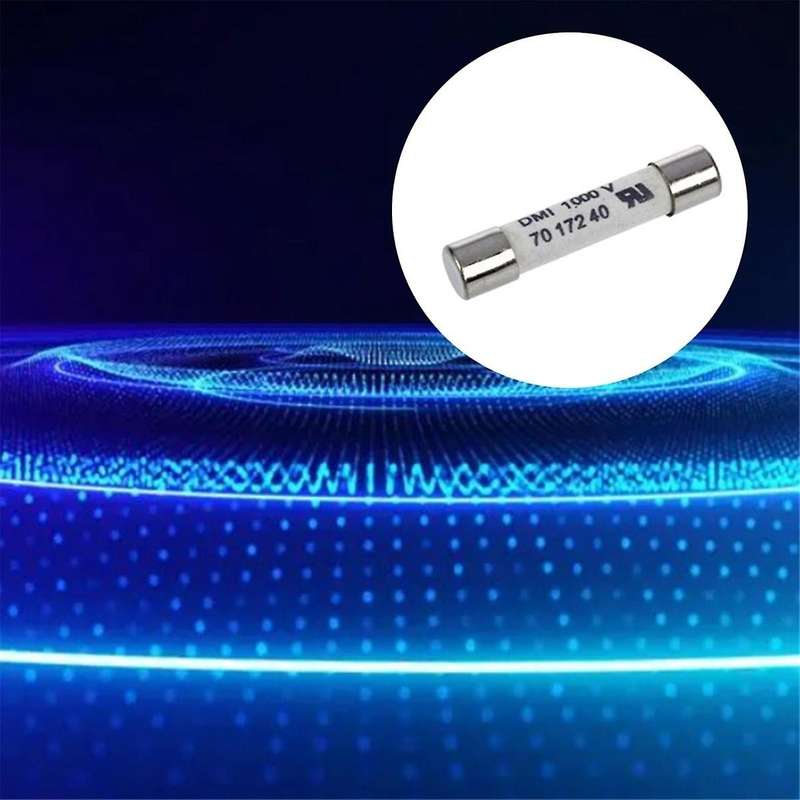 1000V 500MA 10Pcs 6.3X32mm Multifunctional Convenient Portable Practical White Ceramic Fuse for Mult