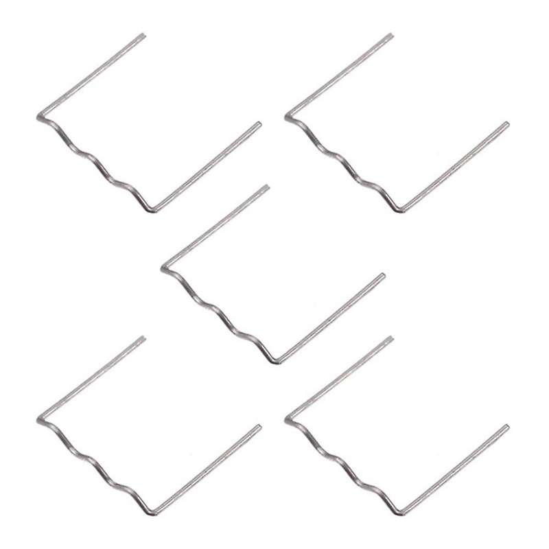1000Pcs Metal Standard Pre Cut 0.6mm Hot Staples for Plastic Stapler Car Bumper Repair Hine Welder W