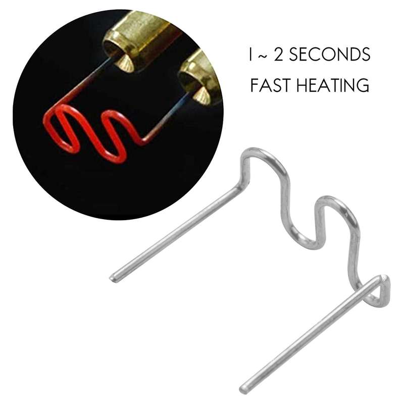 1000Pcs Staples for Hot Stapler Plastic Repair Wave Staples Bumper Bodywork Repairs 0.8 0.6mm S Wave