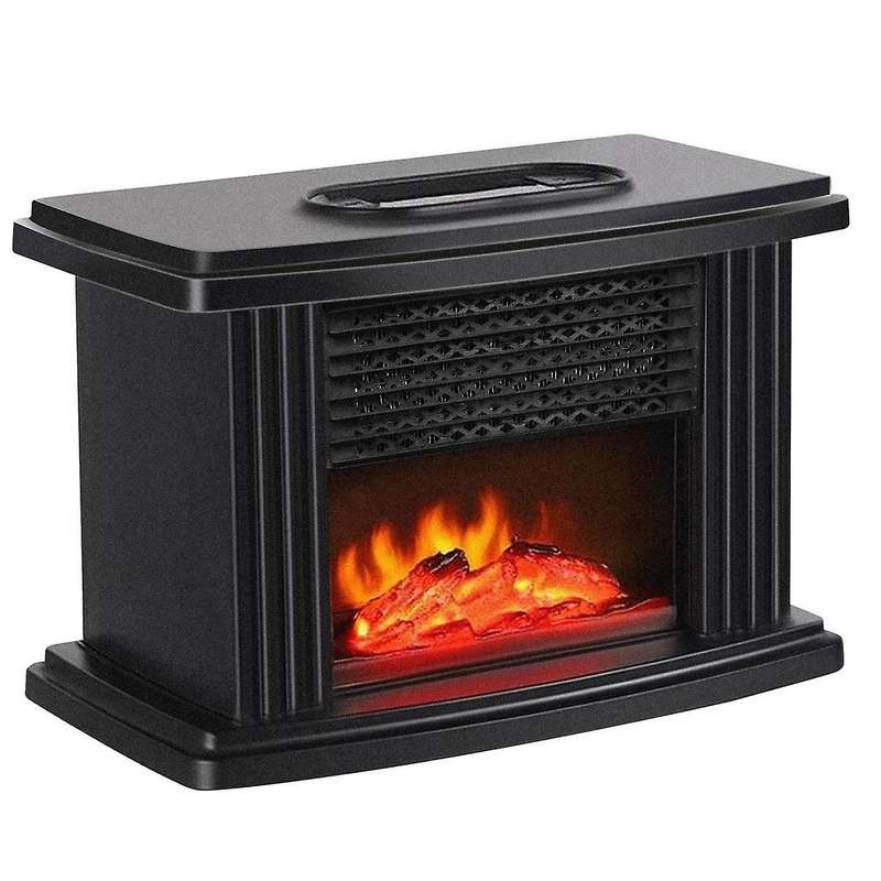 1000w Electric Fireplace Heater with Remote Control Fireplace Electric Decoration Portable Space He