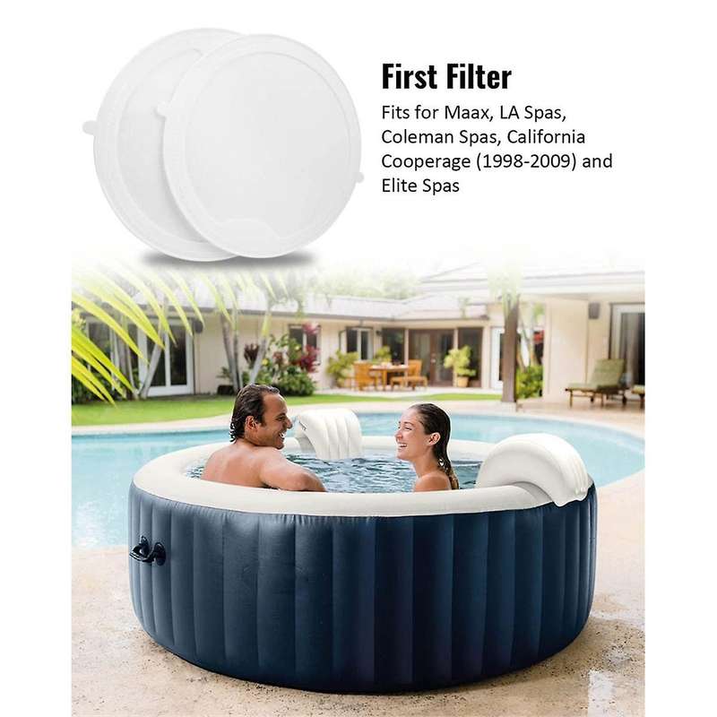 100497 First Filter for Spas Hot Tub for Maax/ LA Spas/ Spas/ Cooperage (1998-2009) and Elite Spas
