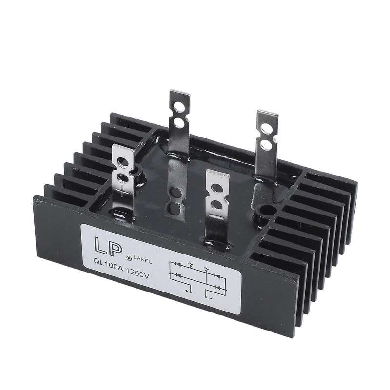 100amp 1200volts 4 Pins 1 Phase Diode Bridge Rectifier Ql100 Type