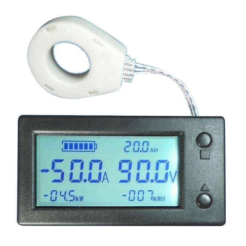 100A Digital Voltmeter Ammeter Battery Capacity Coulometer Power Electricity Watt-Hour Meter with Ha