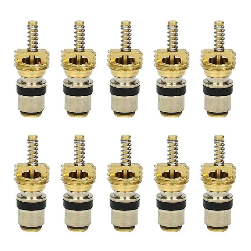 100pc Air Conditioning Charge Cold Medium Interface Valve Core for Elysee Beverly