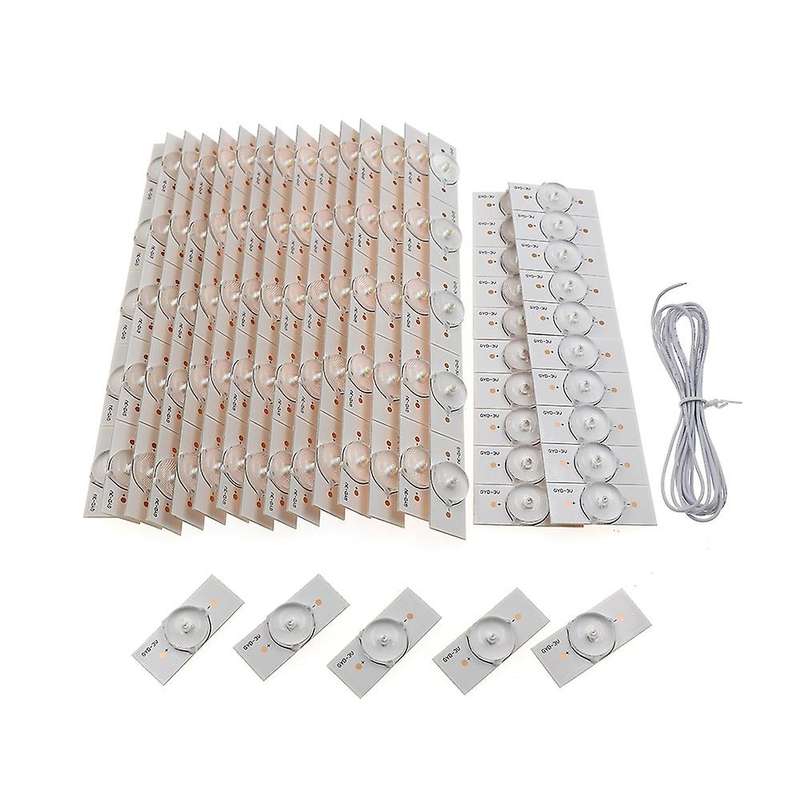 100PCS 3V SMD Lamp Beads with 2M Wire Led Light Strip Parts Accessories