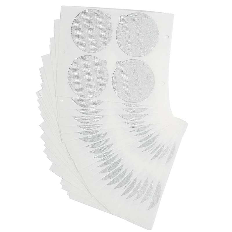100Pcs Adhesive Aluminum Foil Lids Seals Stickers