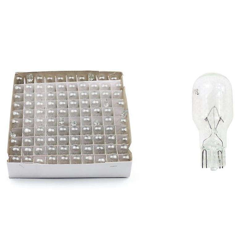 100PCS 921 T15 Bulb Basic Miniature Bulb for License Plate Light Side Marker Automotive Interior Das
