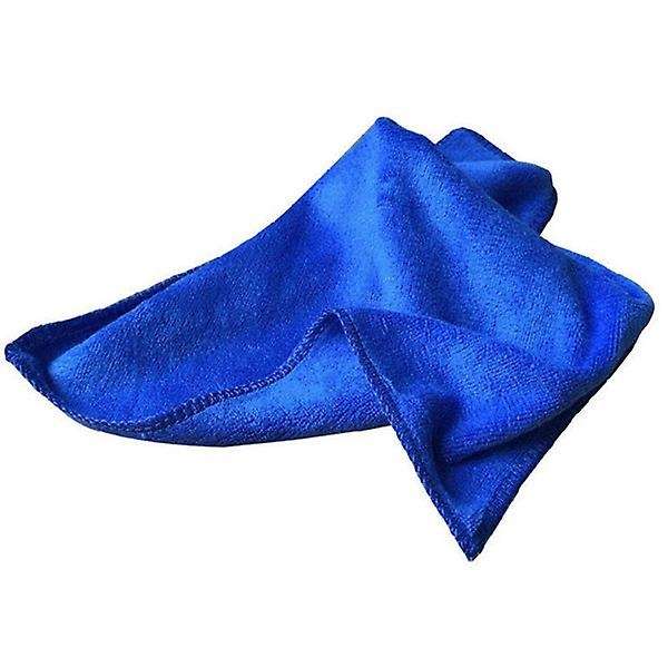 100pcs Absorbent Microfiber Towel Car Kitchen Washing Clean Wash Cloth Towel Blue