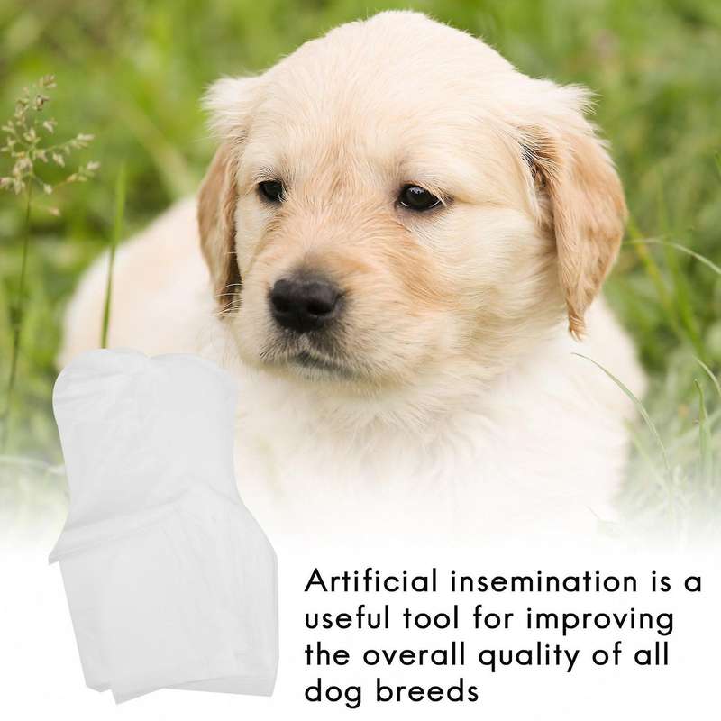 100Pcs Canine Semen Collection Bag Sleeves Dog Artificial Insemination Sheaths