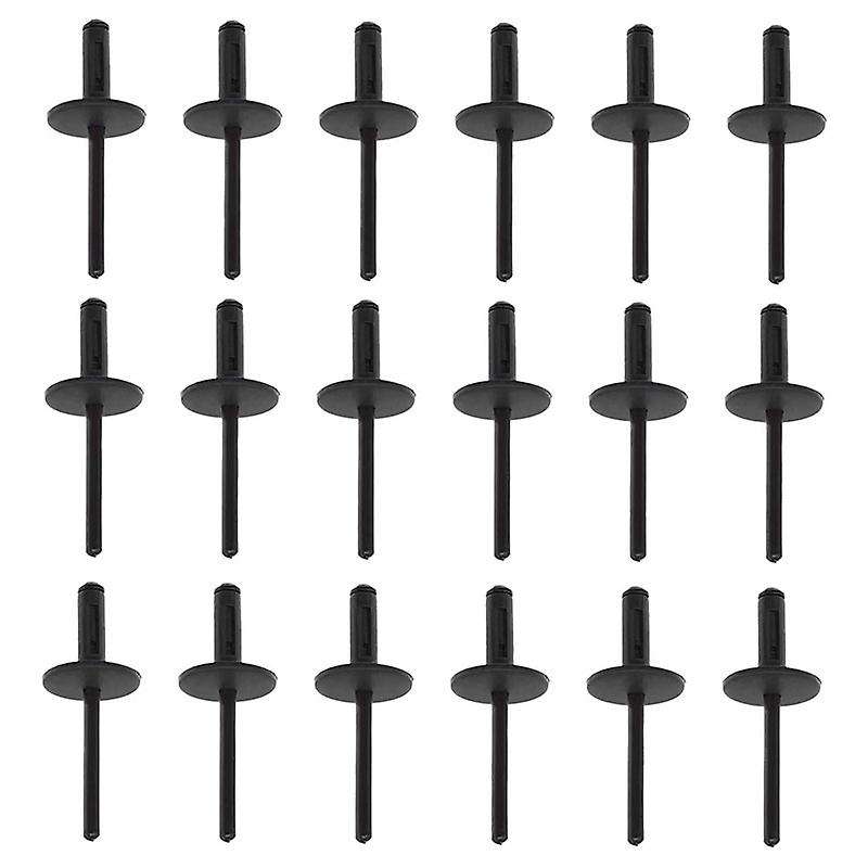 100Pcs Car Bumper 6mm Hole Plastic Rivets Fasteners 51717002953 for Auto Inside Decorative Retainin