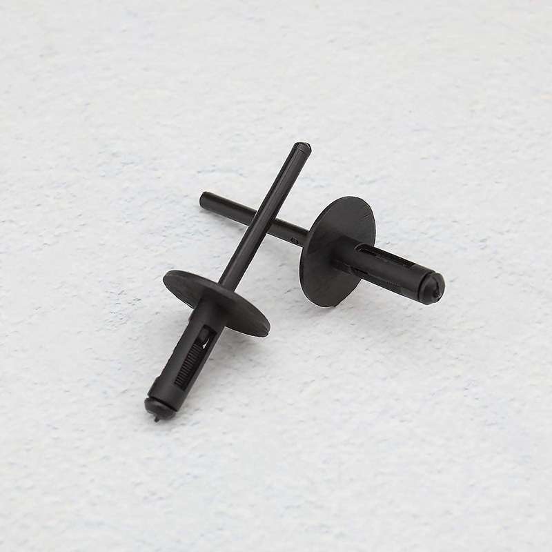 100Pcs Car Bumper 6mm Hole Plastic Rivets Fasteners 51717002953 for Auto Inside Decorative Retainin