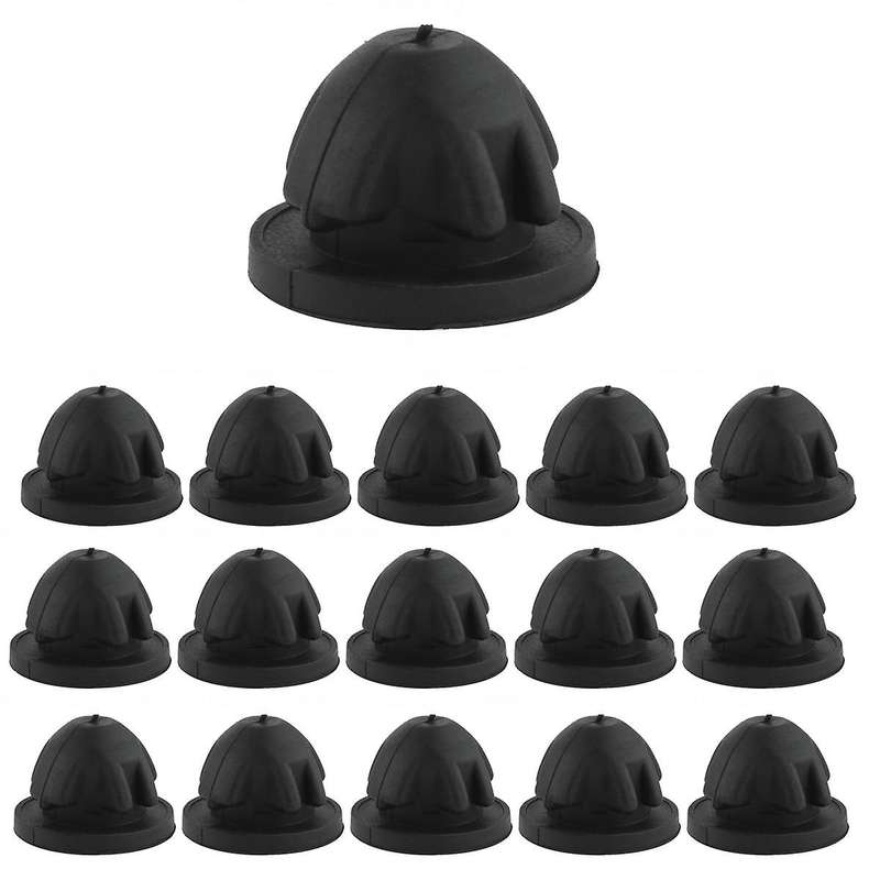 100pcs Car Engine Cover Rubber Mount Grommet Bump Stop 11127614138 for 1 2 3 4 5 6 7 Series Hood Bum