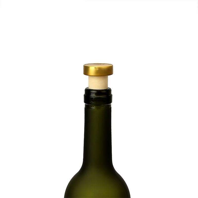 100PCS Champagne Rubber Bottle Cap Cover Wine Stopper Kitchen Bar Supplies Bottle Sealing Plug Bar T