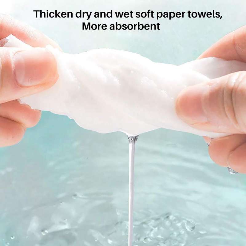100PCS Disposable Wash Face Towel,Clean Face Towel,Wash Facial Tissue