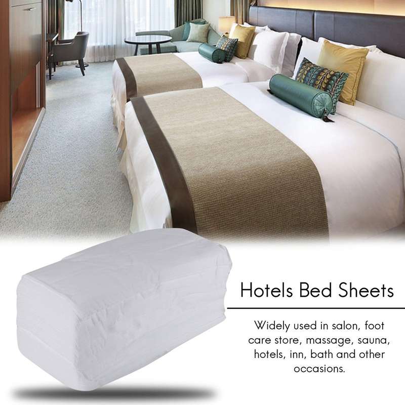 100Pcs Disposable Bed Sheet Waterproof Bed Cover Beauty SPA Tattoo Massage Hotels Bed Sheets Anti-D