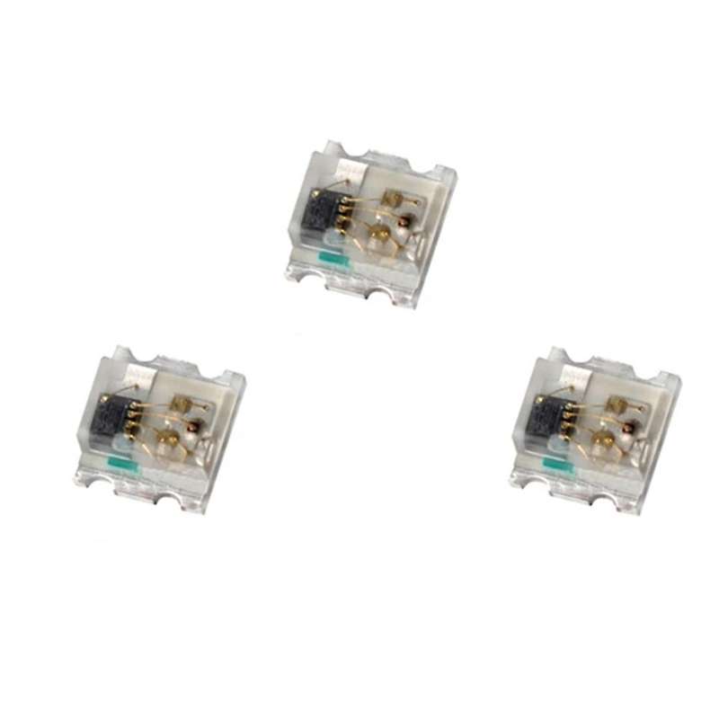 100PCS DC5V WS2812 2020 LED Chip Mini SMD Addressable Digital RGB Full Color LED Chip Pixels for LE