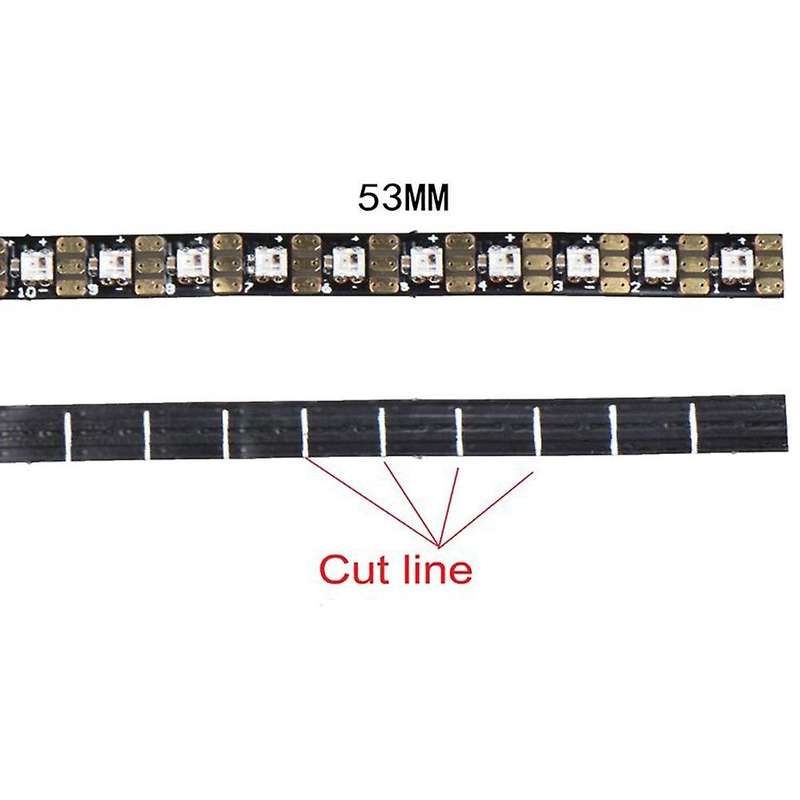 100PCS DC5V WS2812 2020 LED Chip Mini SMD Addressable Digital RGB Full Color LED Chip Pixels for LE