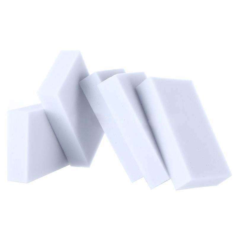 100pcs Eraser Melamine Foam Cleaner Sponge Multi-Functional Soft White
