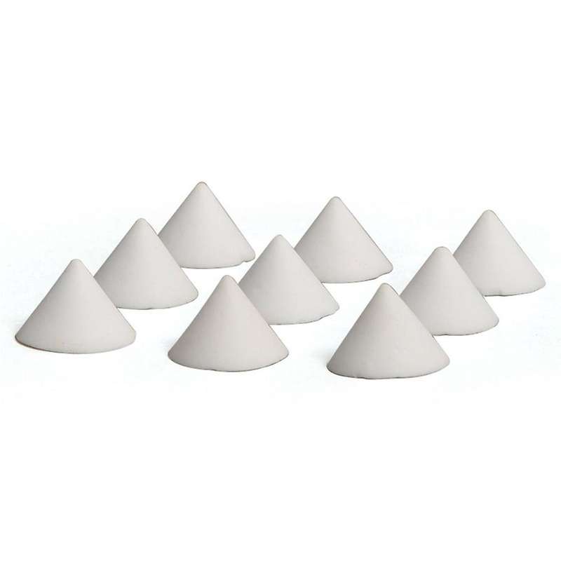100Pcs Movable Nail Ceramic Refractory Support Nail High Temperature Material Pottery Tool Kiln Furn