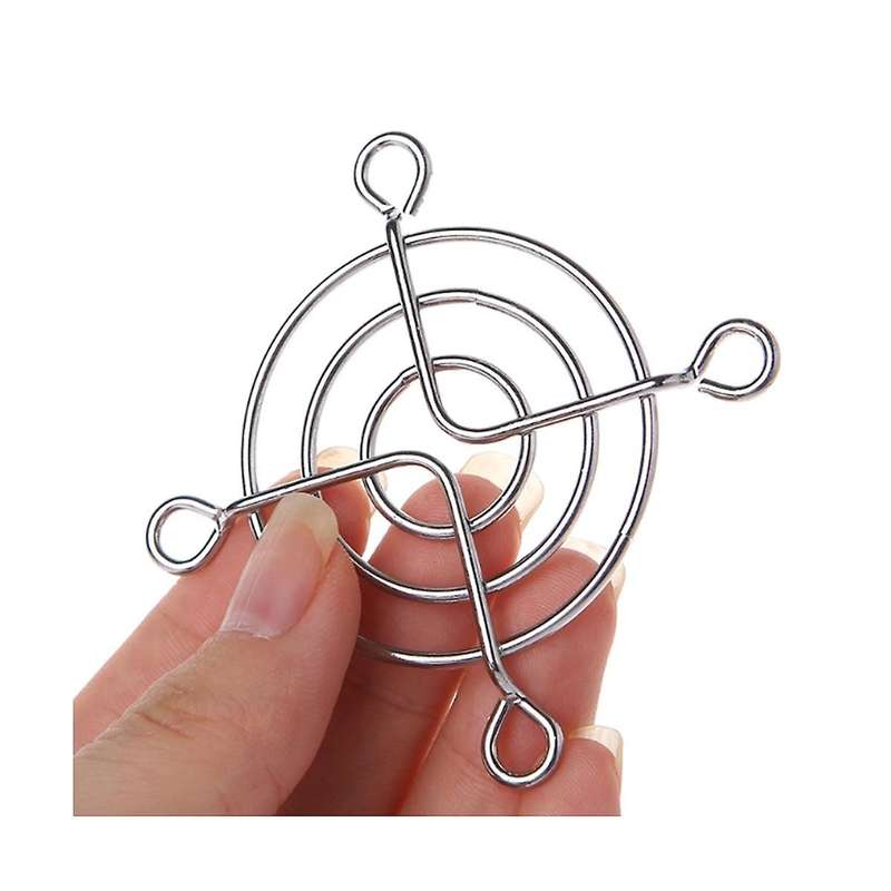 100pcs Net Grille Dia Iron Mesh Safety Grid for Computer Case Fans 50mm