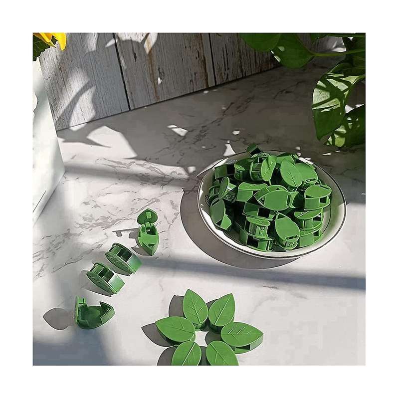 100pcs Plant Clips for Climbing Plants, Strong Self Adhesive Plant Climbing Wall Fixture Clips Invi