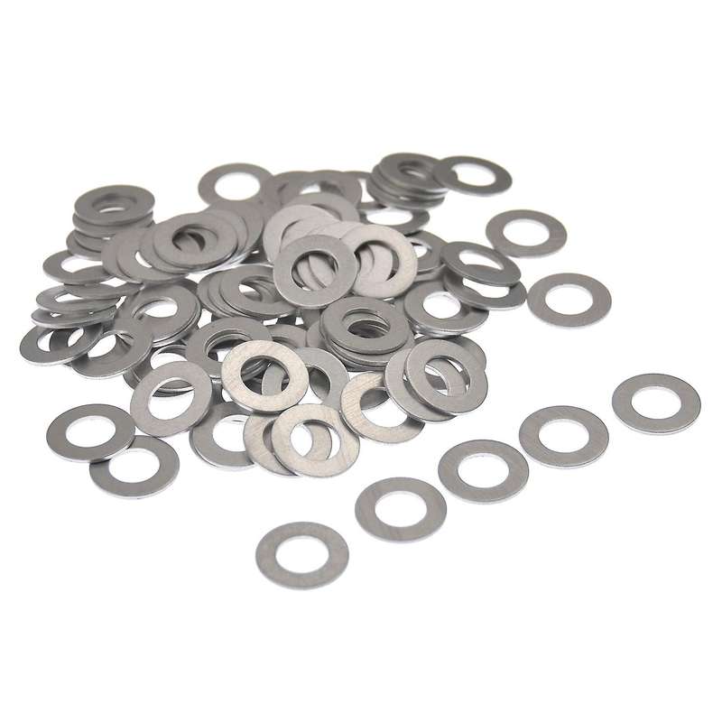 100Pcs Plug Drain Washer Auto Oil Gasket Seal Fits for / 90430-12027 9043012027